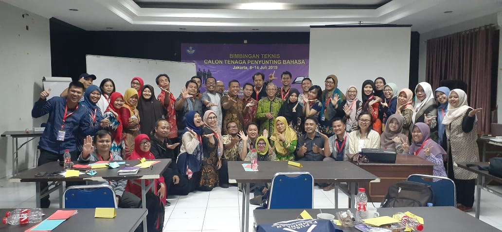 Bimbingan Teknis Calon Tenaga Penyunting Bahasa Kembali Digelar