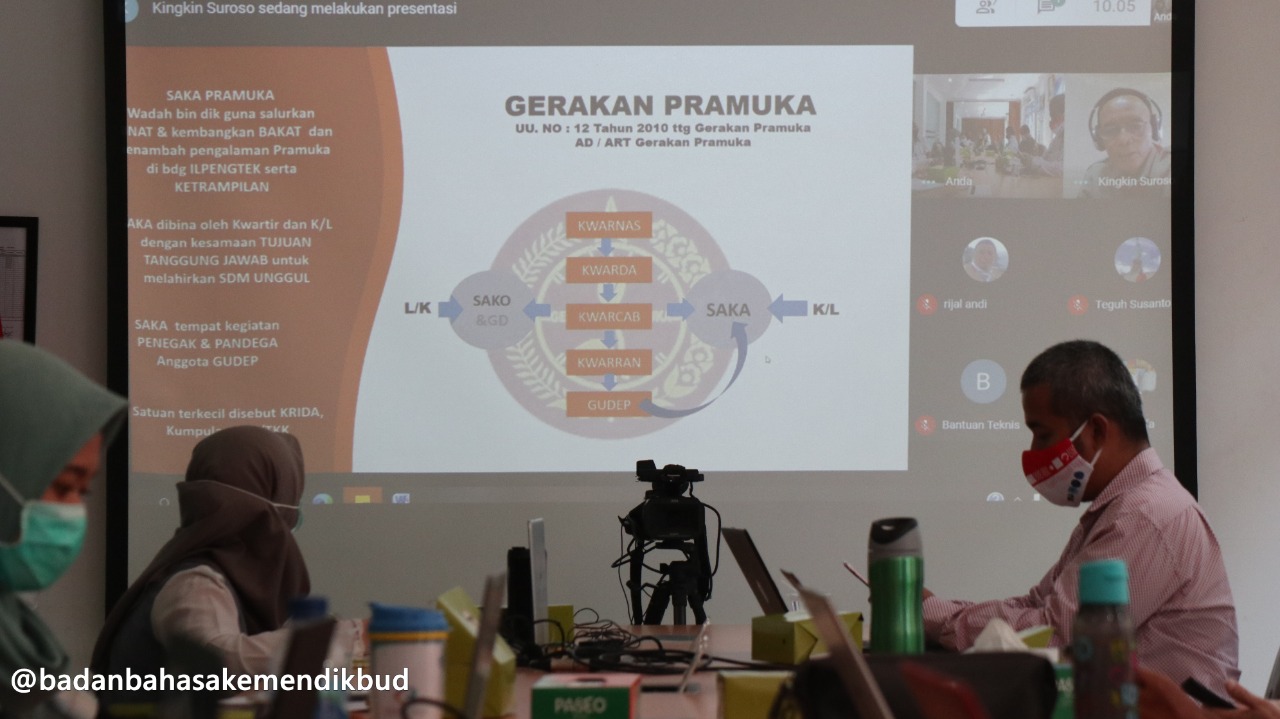 Badan Bahasa Usulkan Krida Bahasa dalam Gerakan Pramuka