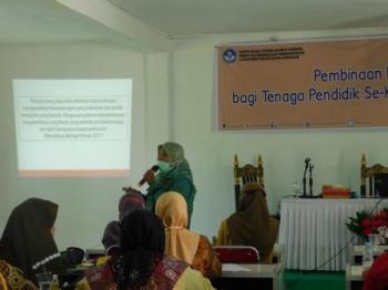 Pembinaan Literasi bagi Tenaga Pendidik Se-Kabupaten Bombana Tahun 2020