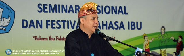 Badan Bahasa Menggelar Seminar Nasional dan Festival Bahasa Ibu