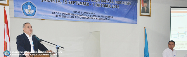 Badan Bahasa Gelar Bimbingan Teknis Calon Penyuluh Bahasa Indonesia