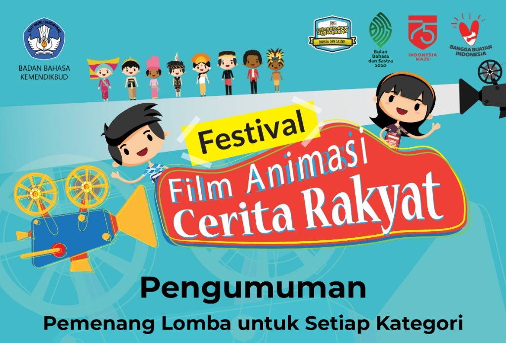 Pengumuman Pemenang Kegiatan Film Animasi Cerita Rakyat 2020