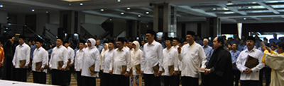 Mendikbud Melantik Pejabat Eselon II Kemendikbud