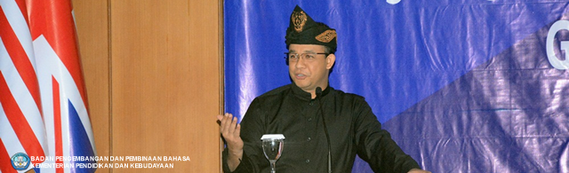 Mendikbud Buka Kongres Internasional Linguistik Sistemik Fungsional ke-43