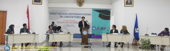 Debat Bahasa Antarmahasiswa, Upaya untuk Meningkatkan Kecakapan dan Kecintaan Generasi Muda terhadap Bahasa Indonesia