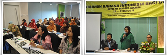 Penutupan Penyuluhan Bahasa Indonesia bagi Guru SD