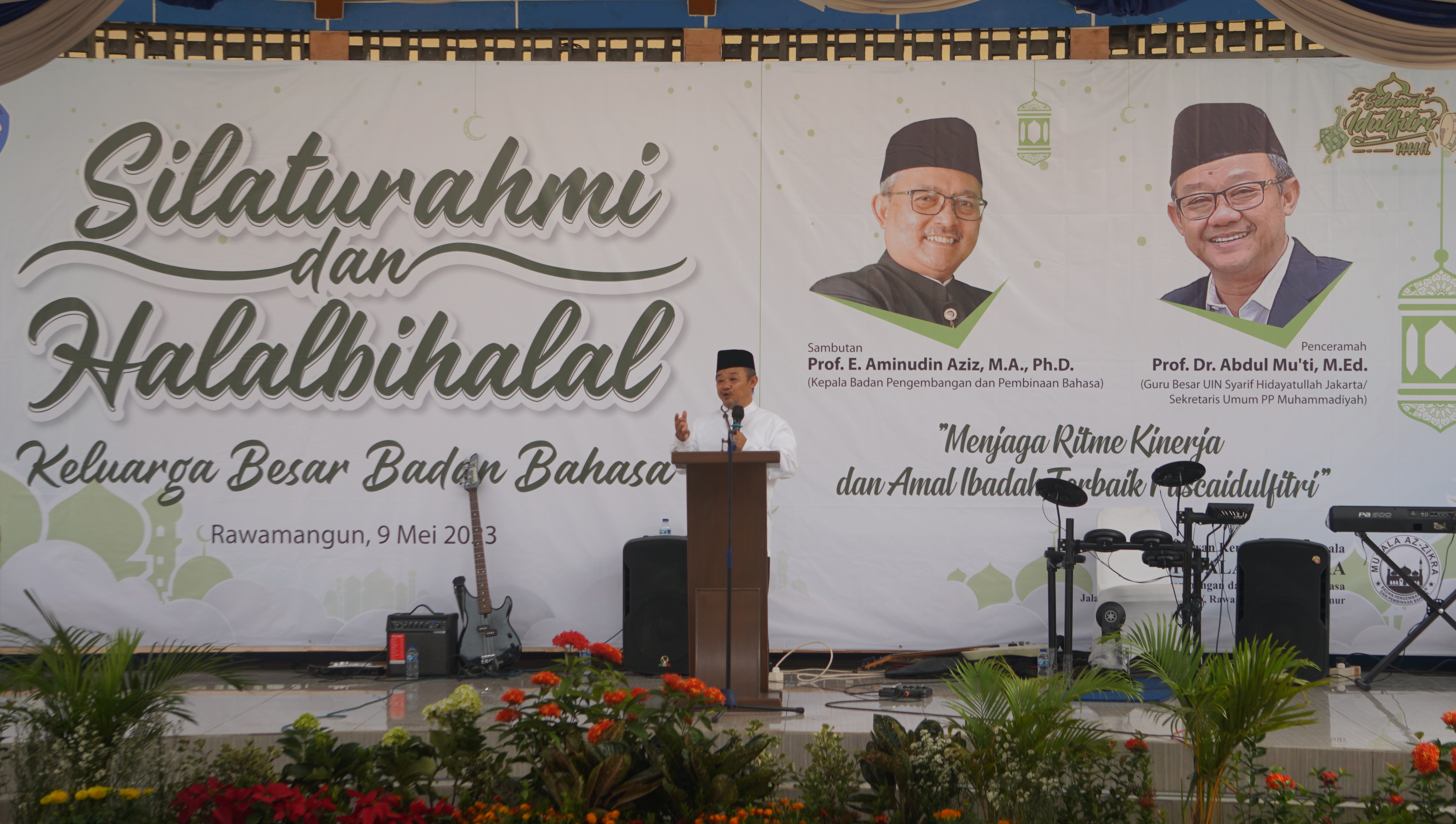 Silaturahmi dan Halalbihalal Badan Pengembangan dan Pembinaan Bahasa