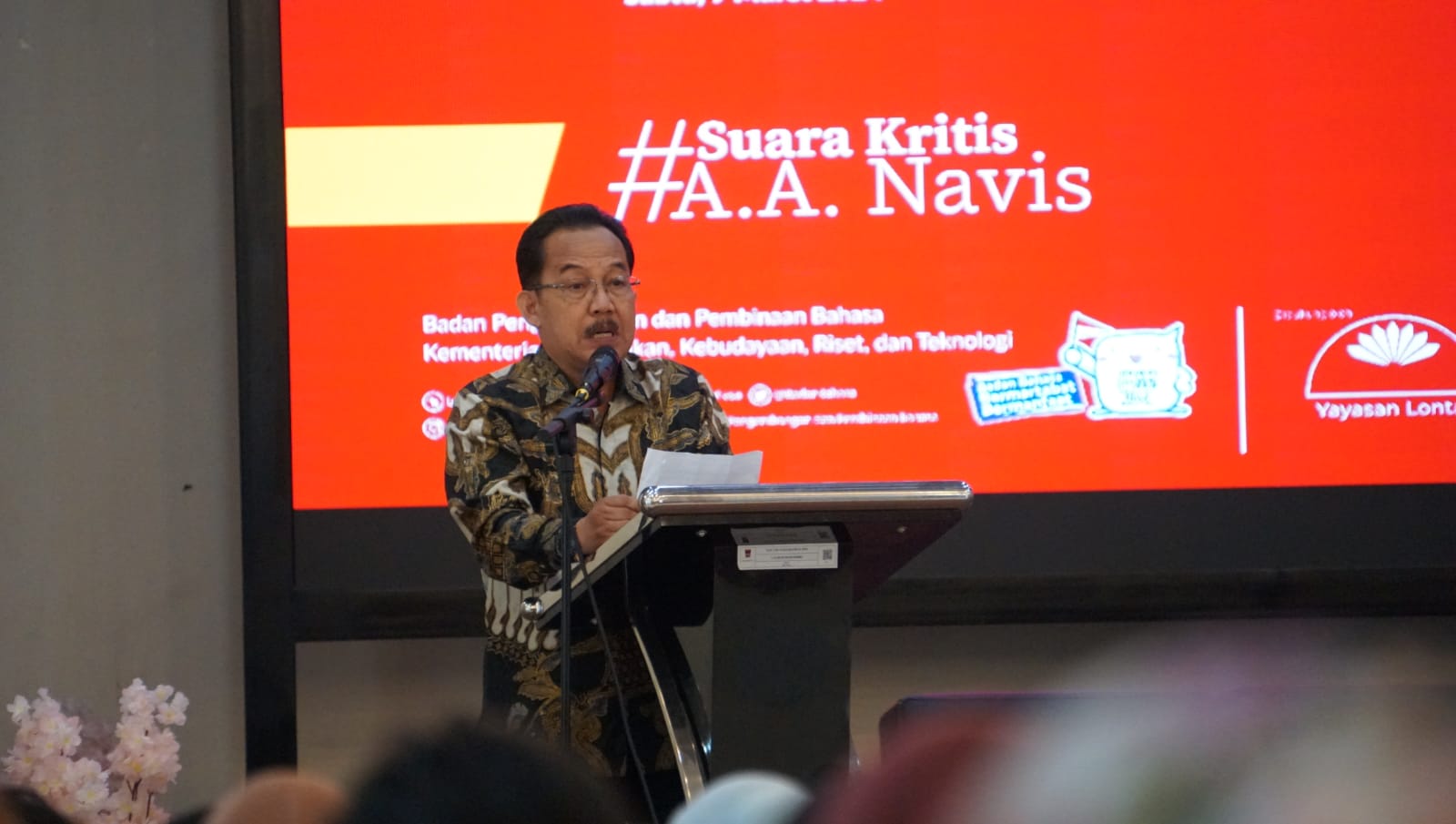 Kemendikbudristek Peringati 100 Tahun A.A. Navis