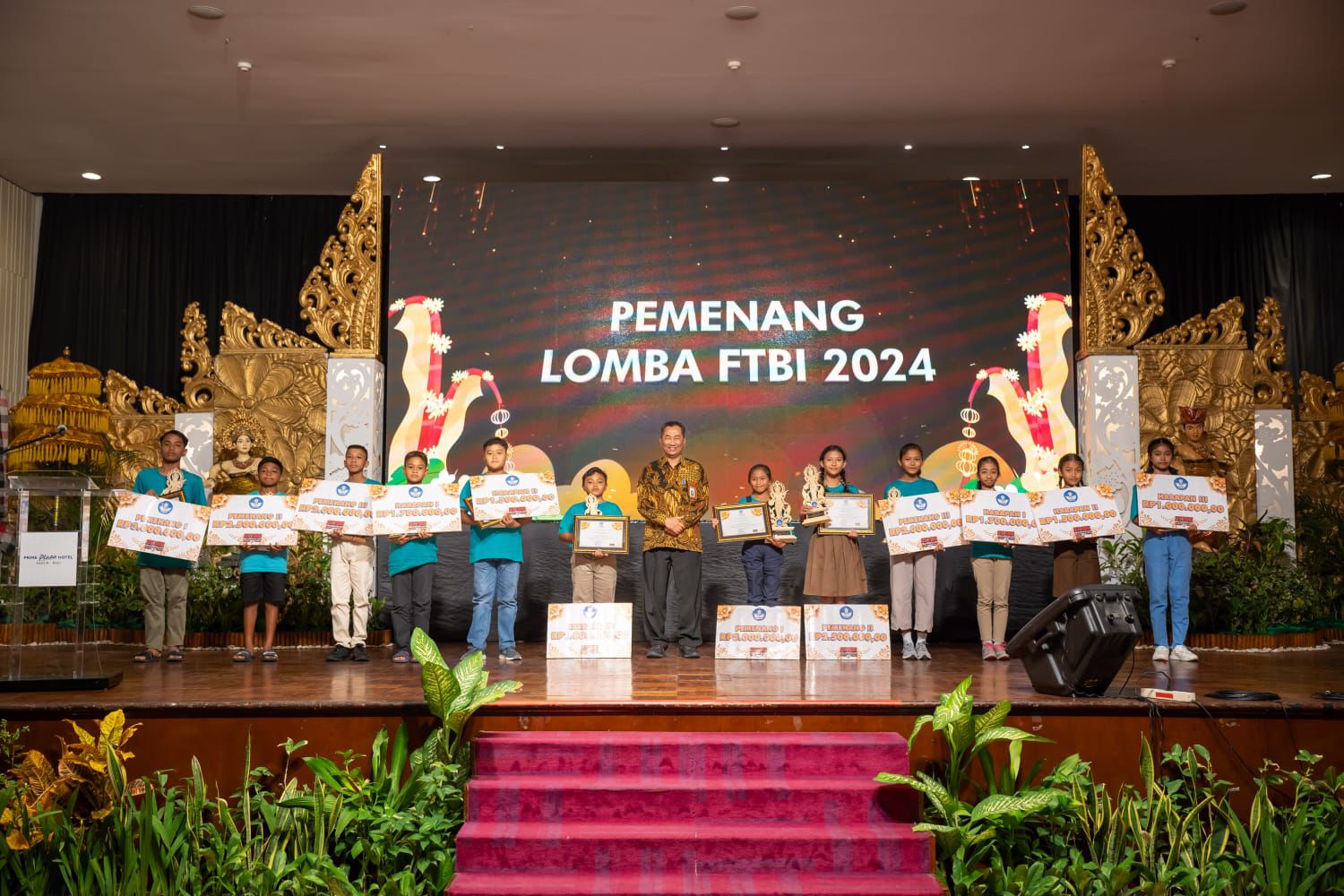 Puncak Festival Tunas Bahasa Ibu (FTBI) Tingkat Provinsi Bali Tahun 2024 Berlangsung Meriah