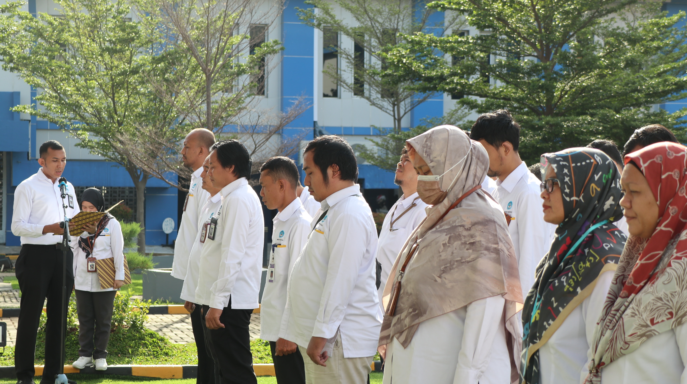 Apel Pagi Awali Tahun 2025 di Badan Bahasa