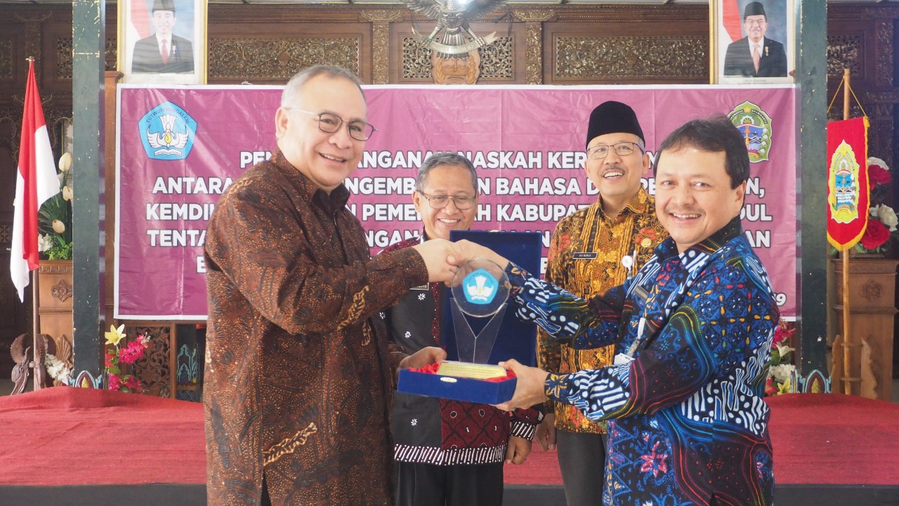 Badan Bahasa dan Perbukuan Jalin Kerja Sama dengan Pemkab Gunungkidul