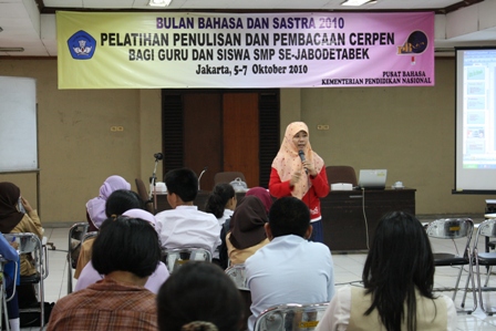 Pelatihan Penulisan dan Pembacaan Cerita Pendek bagi Guru dan Siswa SMP Se-Jabodetabek