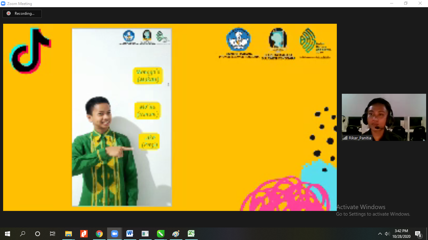 Lokakarya Penggunaan Bahasa di Media Digital bagi Generasi Muda