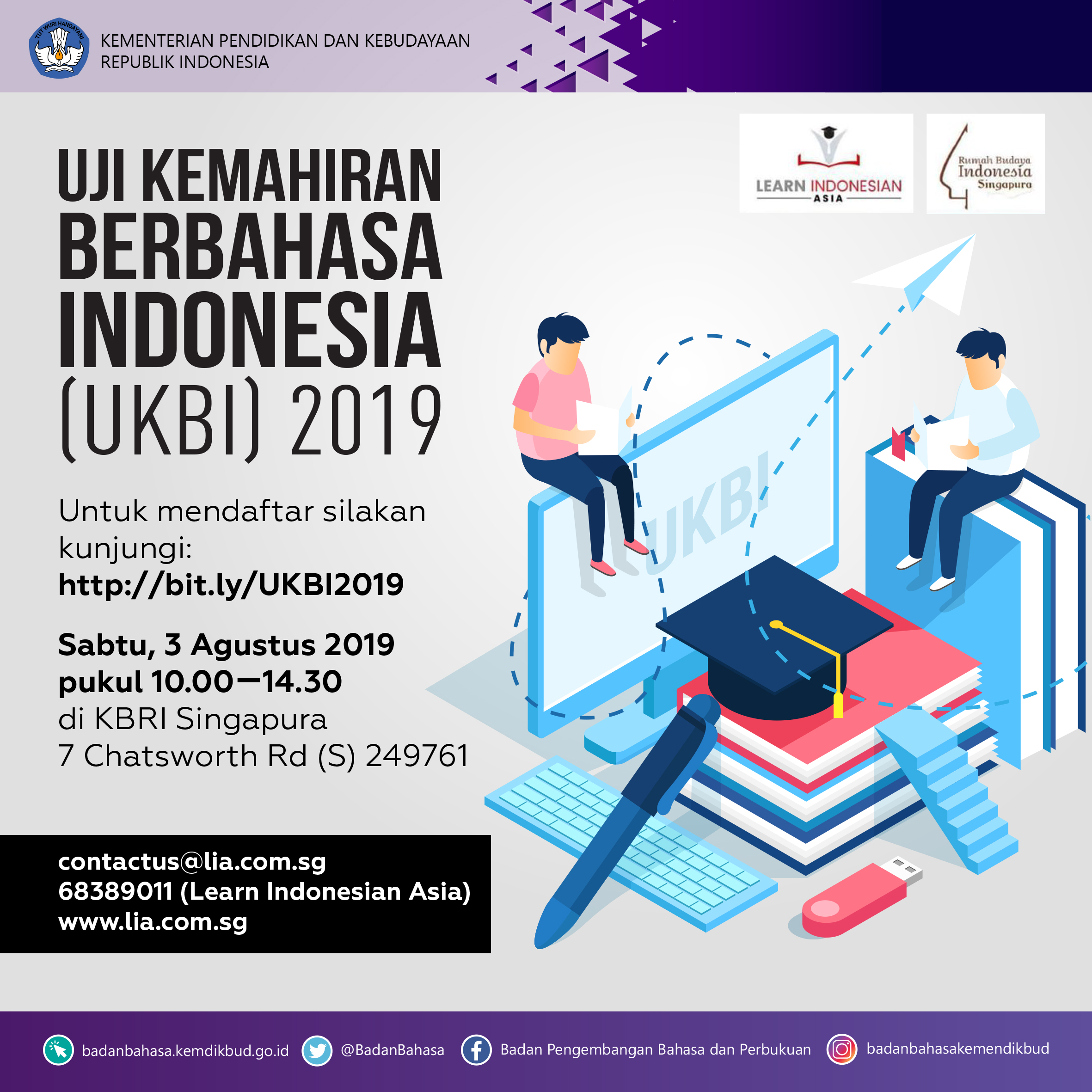 Uji Kemahiran Berbahasa Indonesia di Singapura