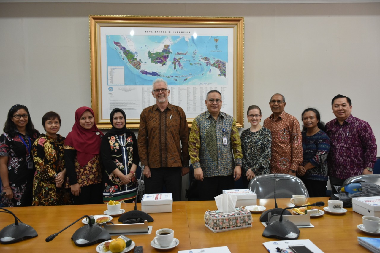 Bersama Inovasi dan Badan Pengembangan Bahasa dan Perbukuan Perkuat Sinergi Peningkatan Literasi