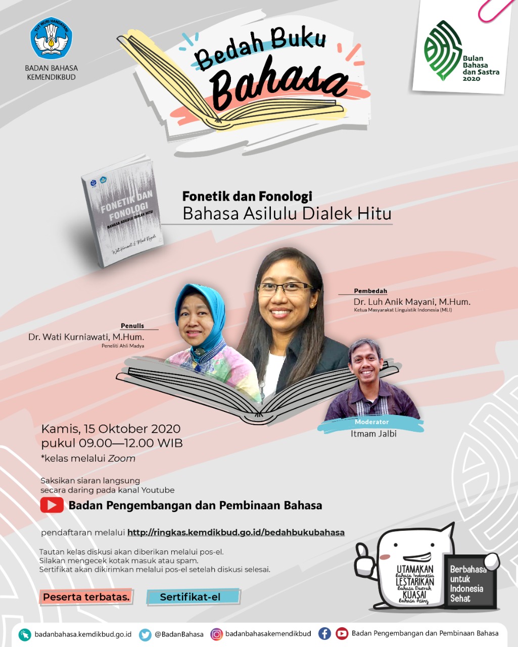 Bedah Buku Bahasa: Fonetik dan Fonologi Bahasa Asilulu Dialek Hitu