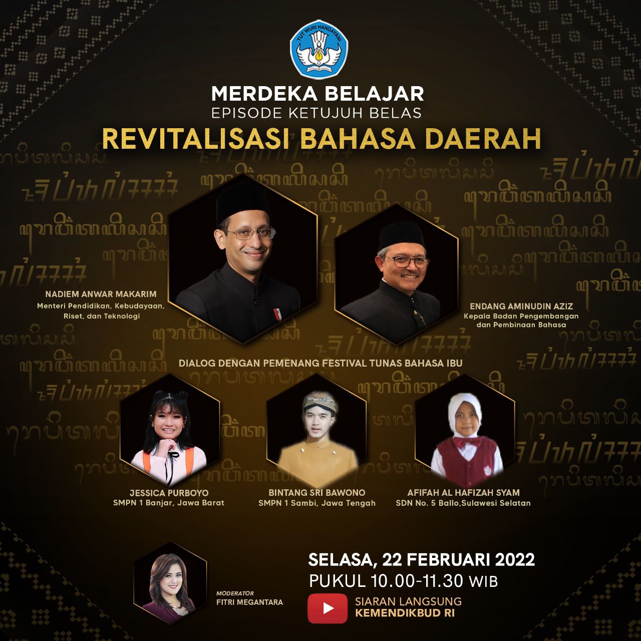 Merdeka Belajar Episode Ke-17: Revitalisasi Bahasa Daerah