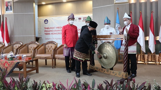 Peluncuran EYD Edisi V serta Tema dan Logo Kongres Bahasa Indonesia (KBI) XII
