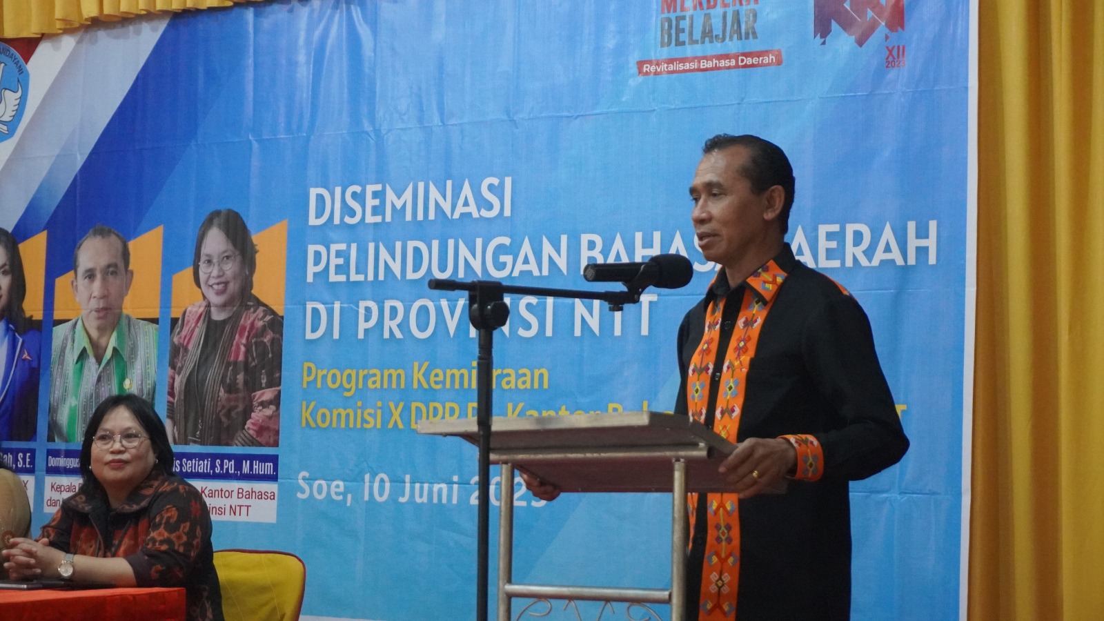 Diseminasi Pelindungan Bahasa Daerah di NTT