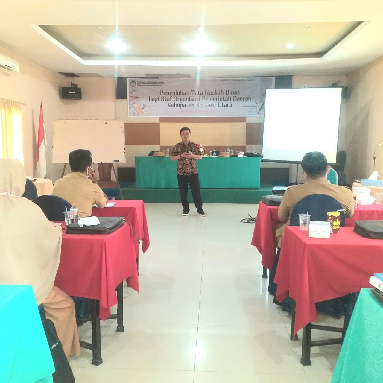 Penyuluhan Tata Naskah Dinas di Kabupaten Konawe Utara