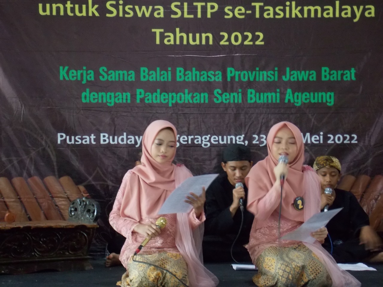 Festival Tembang Pagerageungan Tingkat SMP, Upaya Merevitalisasi Sastra di Tasikmalaya