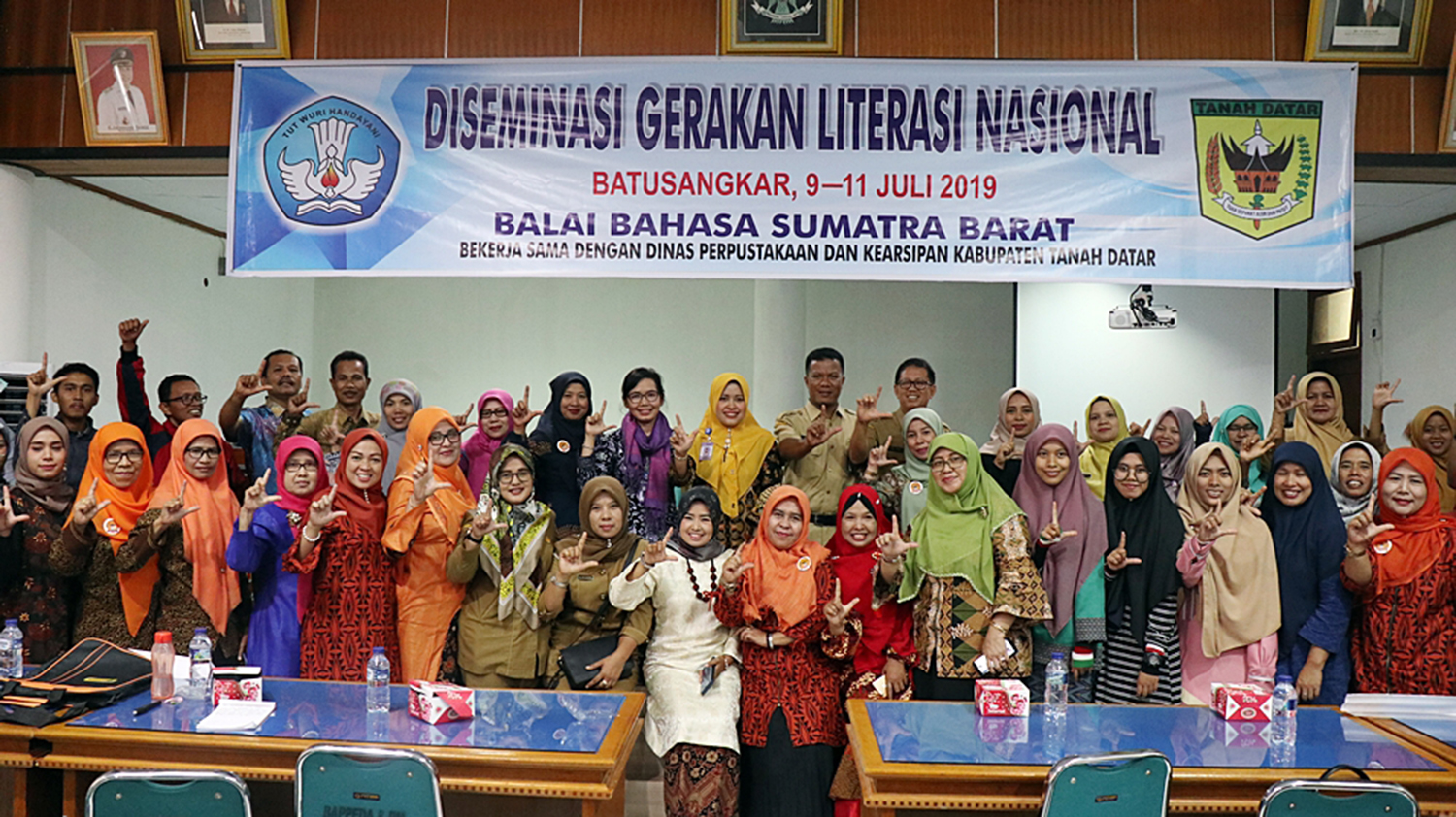 Balai Bahasa Sumatera Barat Gelar Diseminasi Gerakan Literasi Nasional