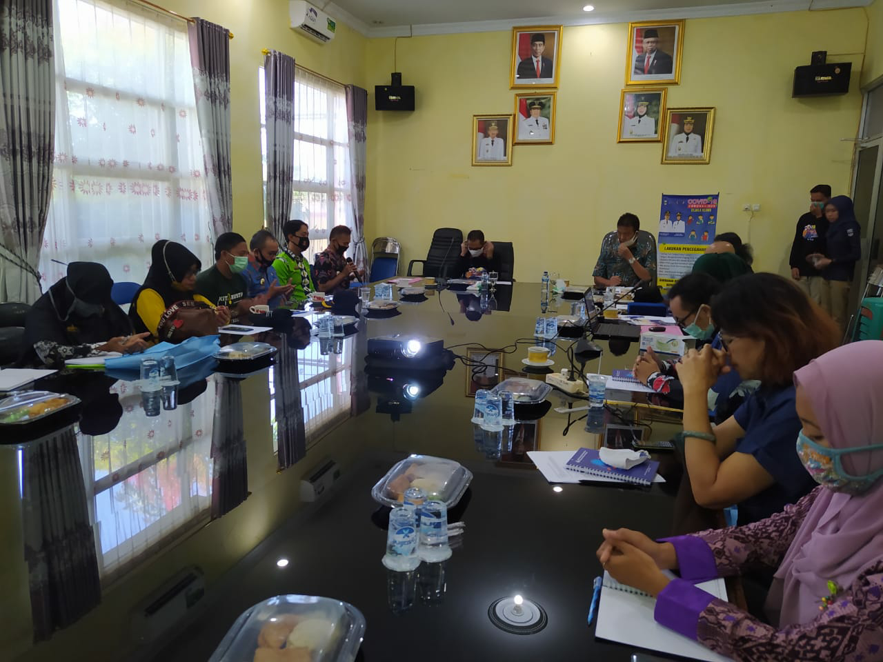 Audiensi Badan Bahasa dengan Pemkab Pesisir Barat dalam Rangka Pengiriman Sastrawan Berkarya ke Wilayah 3T