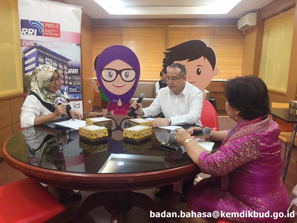 Badan Bahasa Sosialisasikan Kongres Bahasa Indonesia Melalui RRI