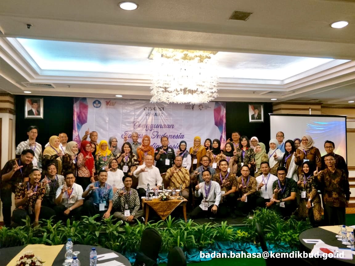 Badan Bahasa Ajak Pengelola Media Sosial Kementerian dan Lembaga Negara Martabatkan Bahasa Negara