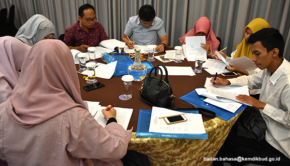 Forum Diskusi Terpumpun Sidang Pembakuan I dan Uji Keterbacaan UKBI
