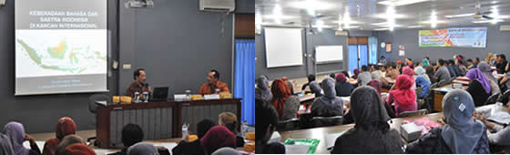 Seminar Internasional Pelantra 2012 Mengusung Tema Keberadaan Bahasa dan Sastra Indonesia di Kancah Internasional