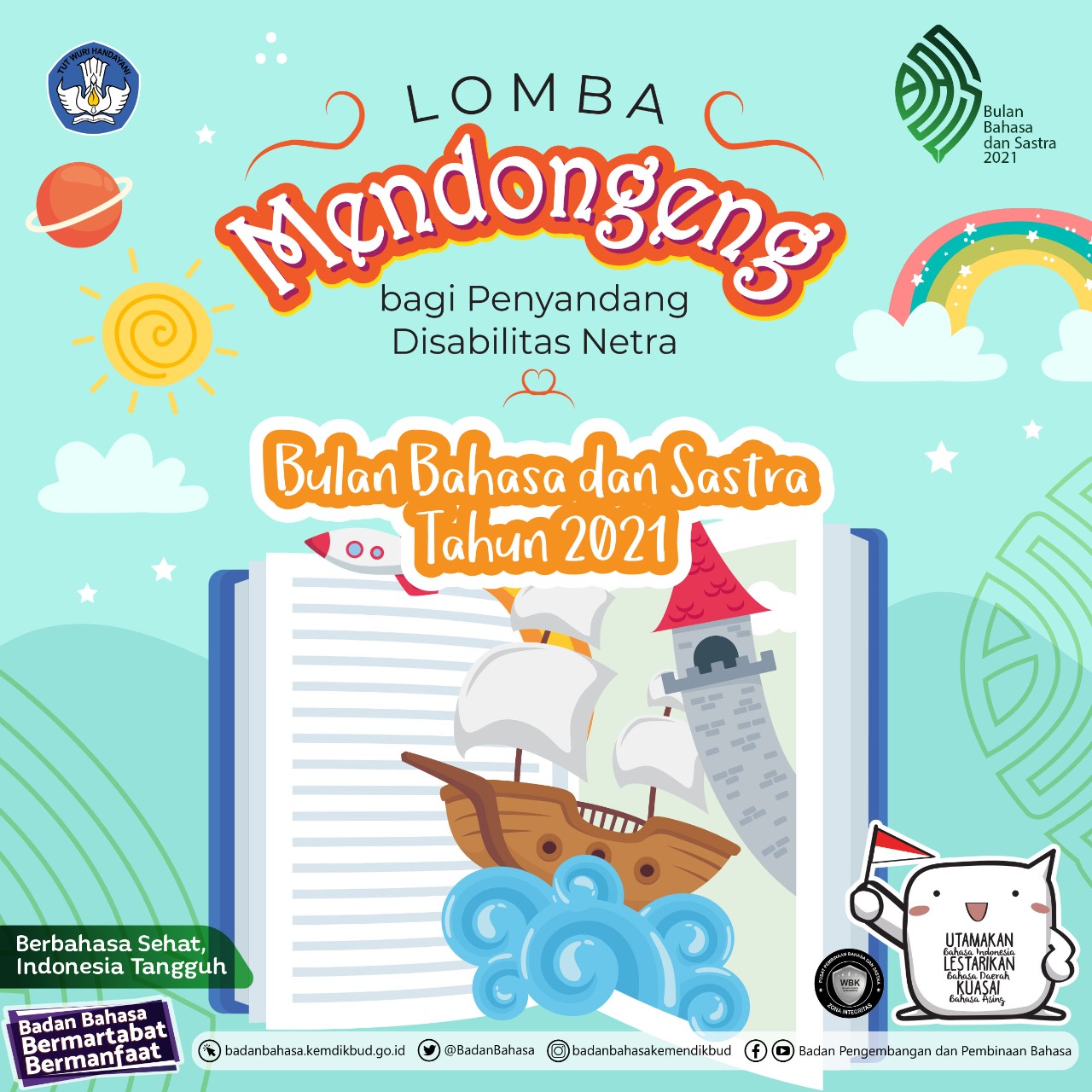 Lomba Mendongeng bagi Penyandang Disabilitas Netra