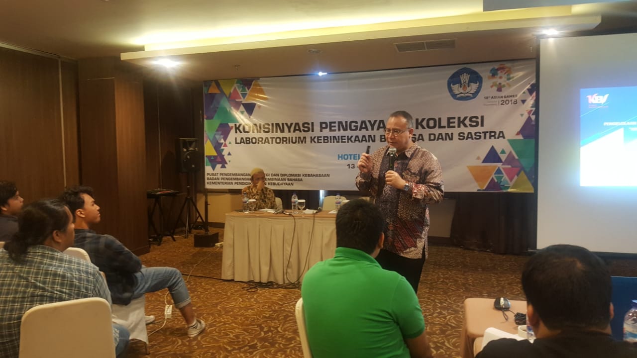 Konsinyasi Pengayaan Koleksi Laboratorium Kebinekaan Bahasa dan Sastra