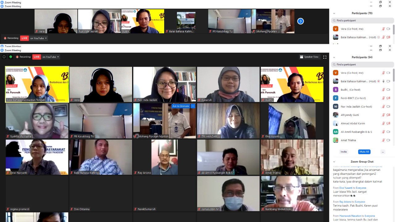 Berbahasa dan Bersastra Indonesia lewat Webinar (Bersinar)