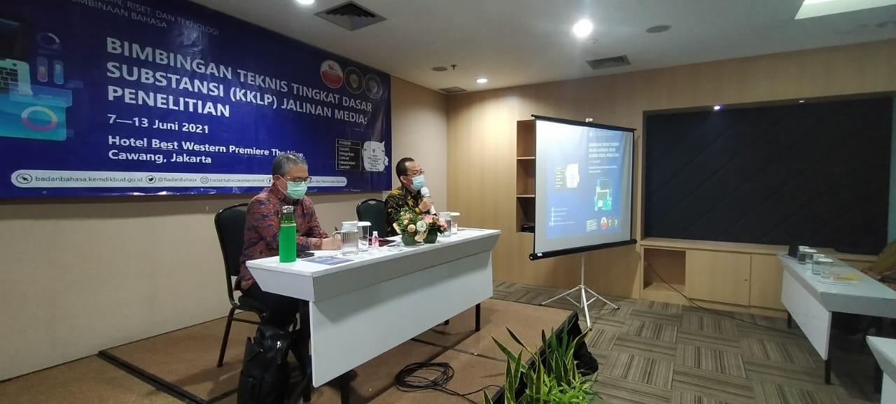 Membangun Profesionalisme Tenaga Peneliti melalui Kegiatan Bimbingan Teknis Tingkat Dasar Penelitian Jalinan Media