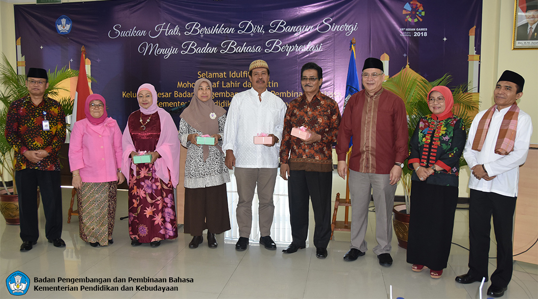 Sucikan Hati, Bersihkan Diri, Bangun Sinergi Menuju Badan Bahasa Berprestasi: Halalbihalal Keluarga Besar Badan Bahasa