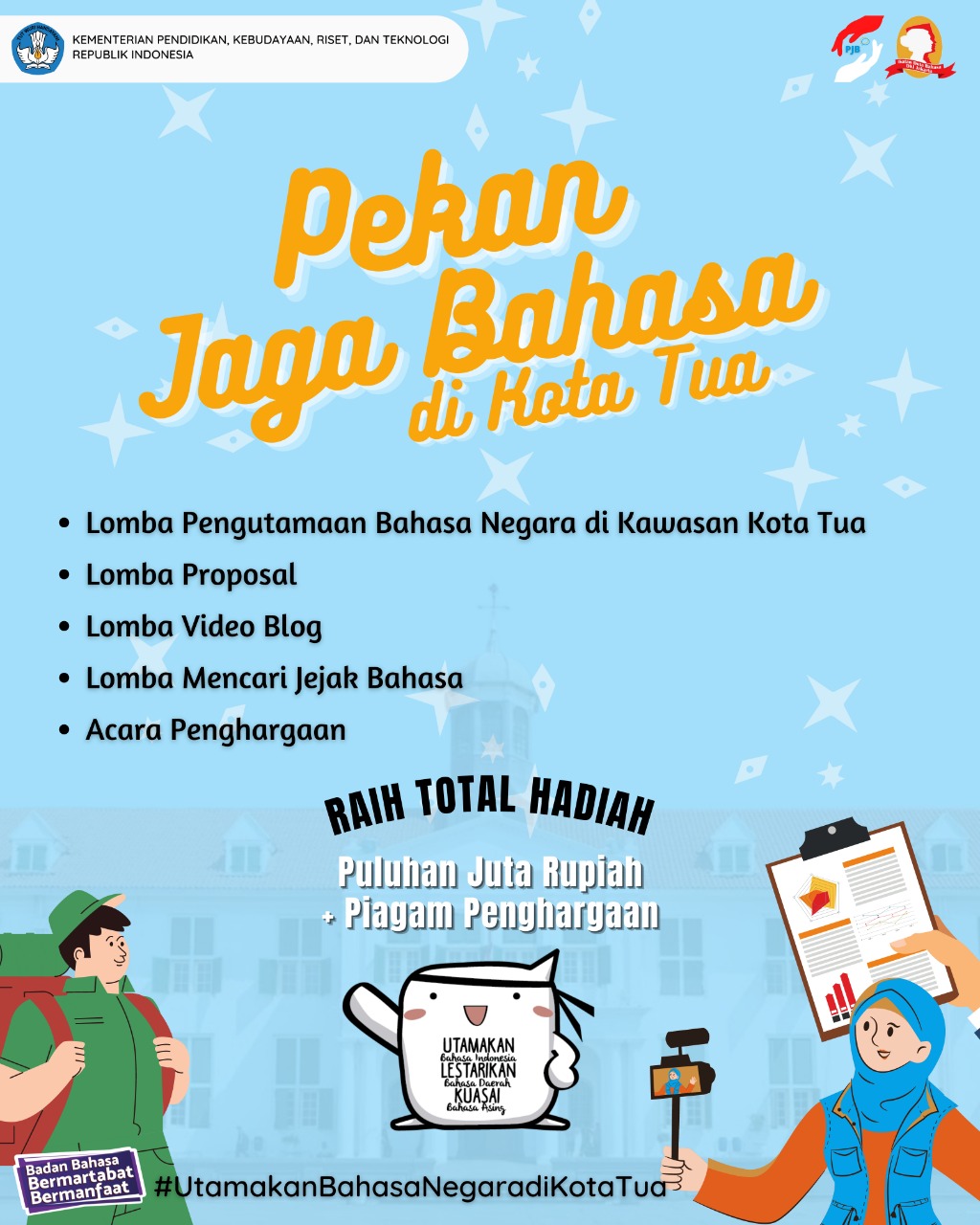 Pekan Jaga Bahasa di Kota Tua