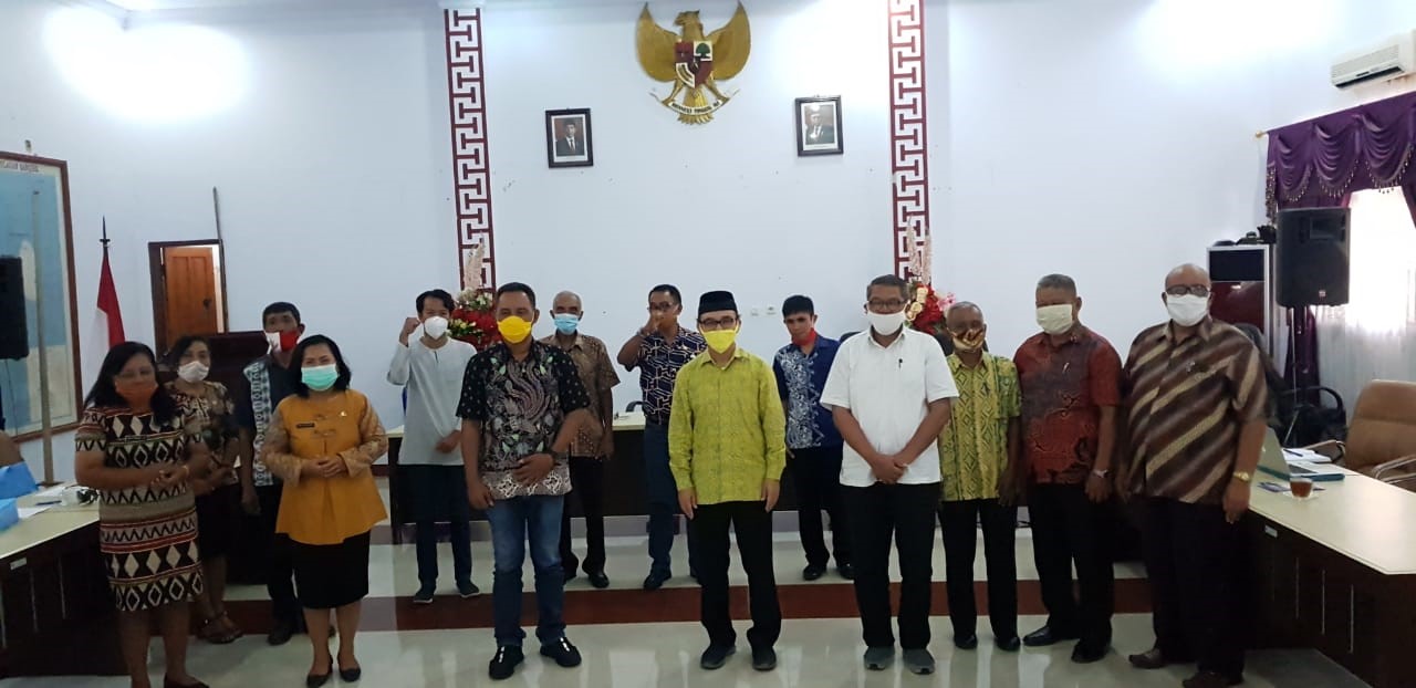 Audiensi Pengiriman Sastrawan Berkarya ke Kepulauan Sangihe