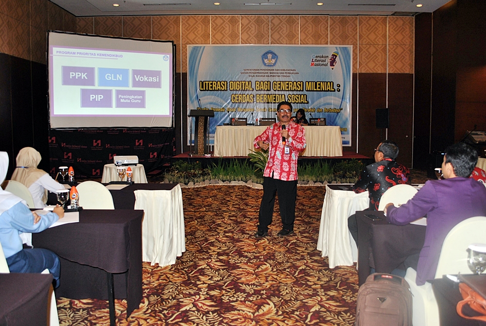 Balai Kalimantan Tengah Gelar Kegiatan Literasi Digital bagi Generasi Milenial