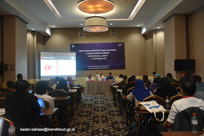 Badan Bahasa akan Bentuk Laboratorium Forensik Linguistik