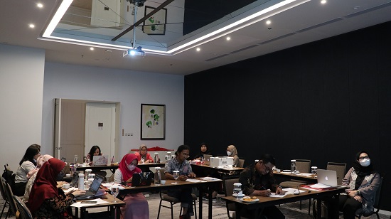 Penjurian Lomba Mendongeng dengan Bahasa Isyarat