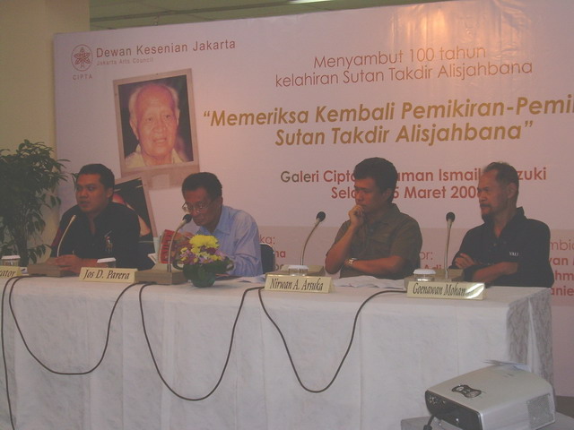 Memeriksa Kembali Pemikiran-pemikiran Sutan Takdir Alisjahbana