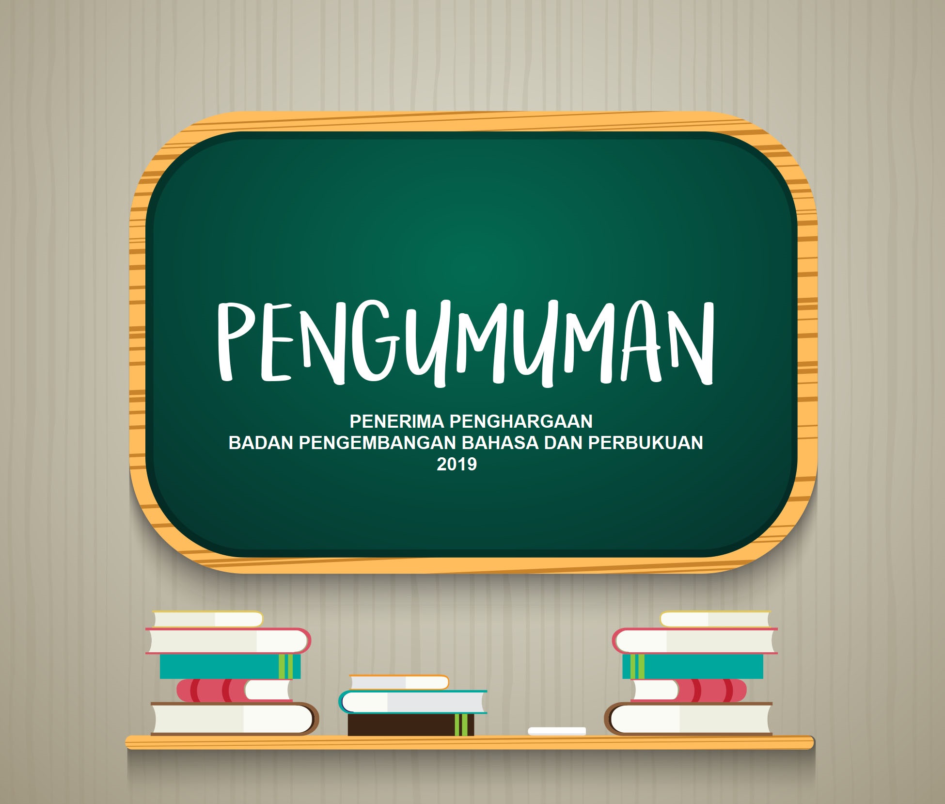 Penerima Penghargaan Badan Pengembangan Bahasa dan Perbukuan 2019
